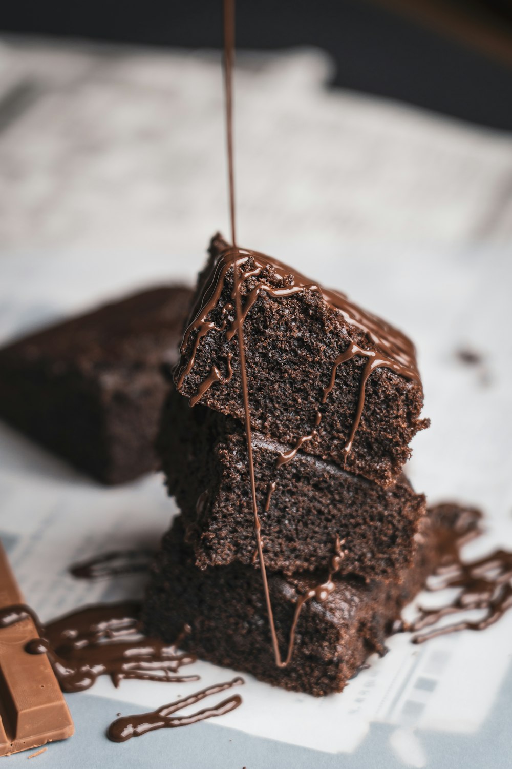 Dark Chocolate Truffle Cake