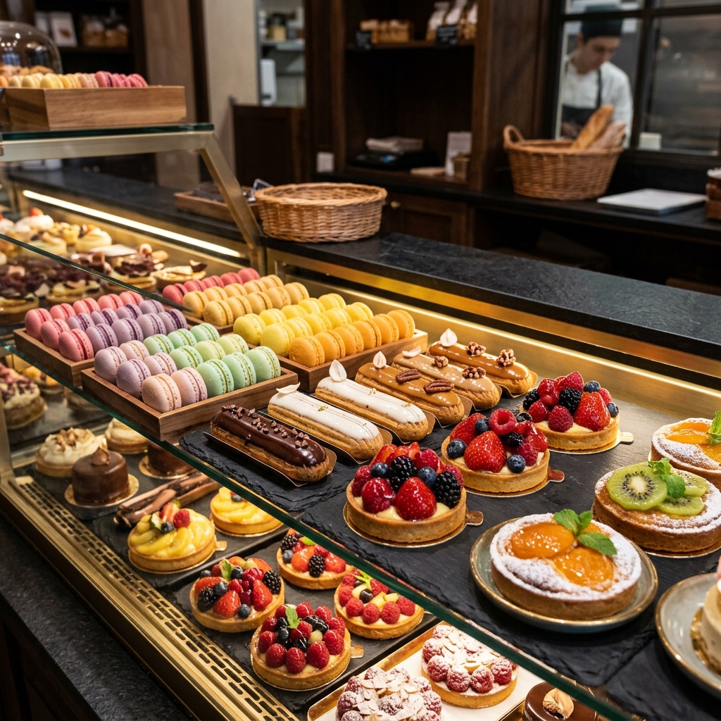 French Patisserie Display
