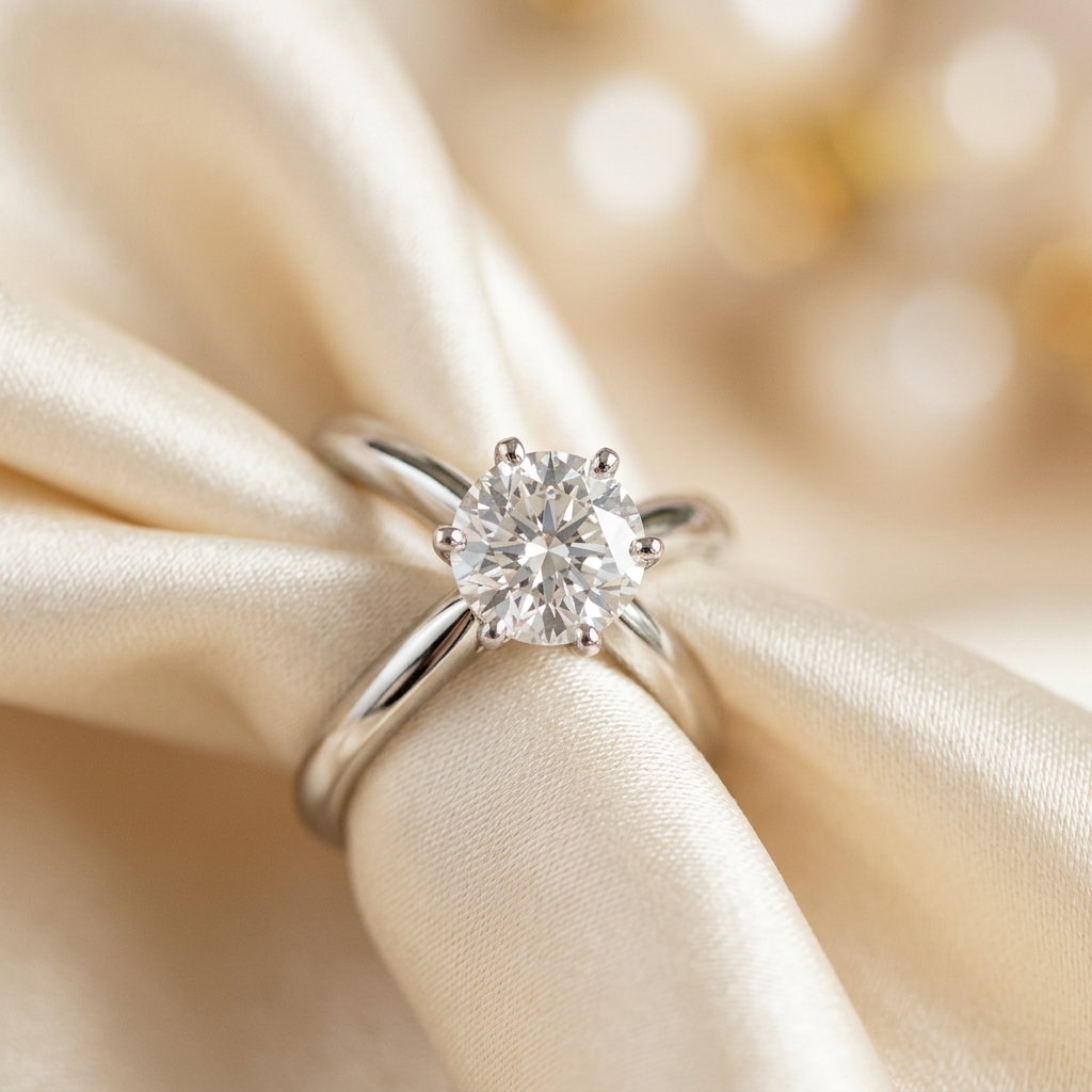 Soleil Diamond Ring